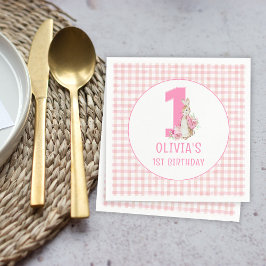 Peter Rabbit | Erster Geburtstag Serviette