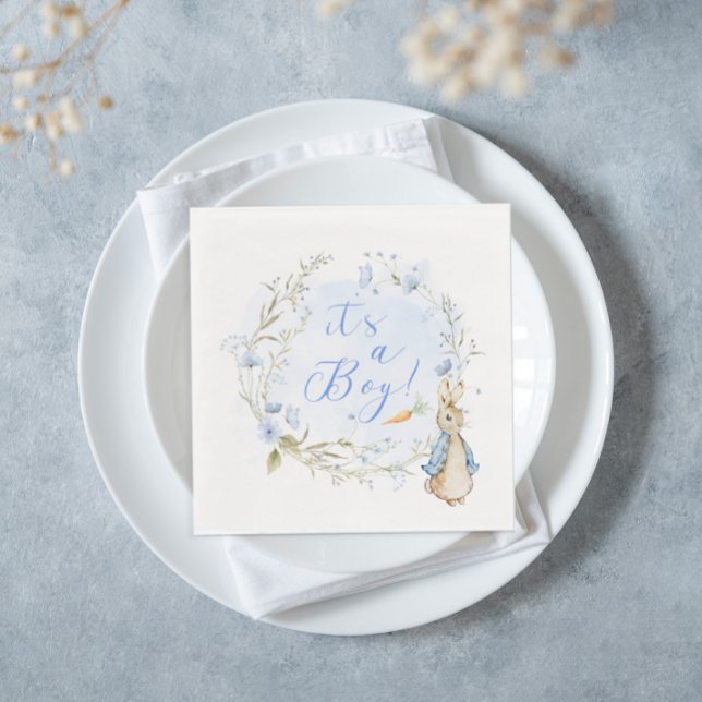 Peter Rabbit Es ist ein Boy Paper Napkins | Standa Serviette (Von Creator hochgeladen)