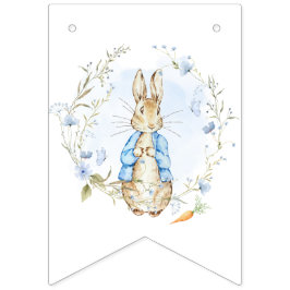 Peter Rabbit Es ist eine Baby-Dusche Wimpelkette