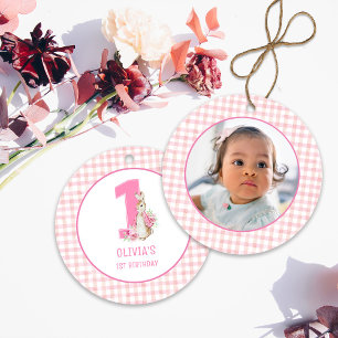 Peter Rabbit First Geburtstag Keramik Ornament