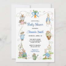 Peter Rabbit Friends Baby Shower