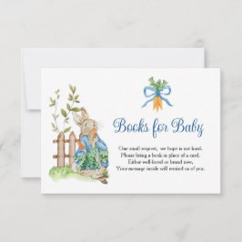 Peter Rabbit Friends Books for Baby RSVP Karte
