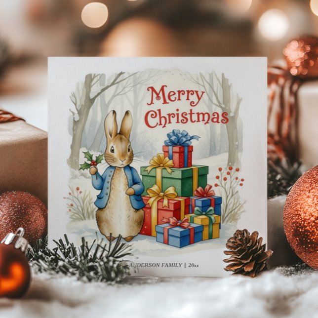 Peter Rabbit Frohe Weihnachten (Von Creator hochgeladen)