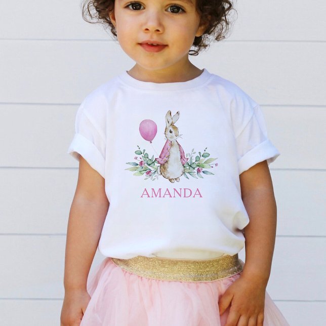 Peter Rabbit Girl Baby T - Shirt (Von Creator hochgeladen)
