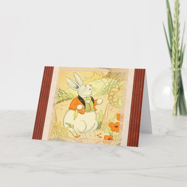 Peter Rabbit Greeting Card Karte (Vorderseite)