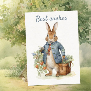Peter Rabbit Grußkarte Feiertagskarte