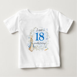 Peter Rabbit I bin 18 Monate Baby T-shirt