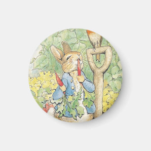 Peter Rabbit im Garten - Beatrix Potter Magnet