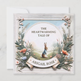 Peter Rabbit im Garten Einladung