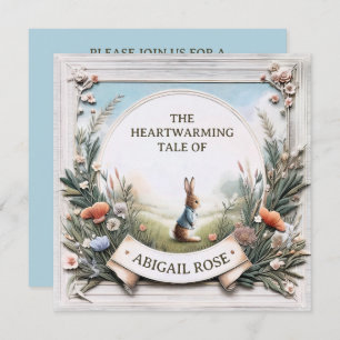 Peter Rabbit im Garten Einladung