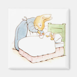 Peter Rabbit in Bed (wird von seiner Mutter Gefütt Magnet