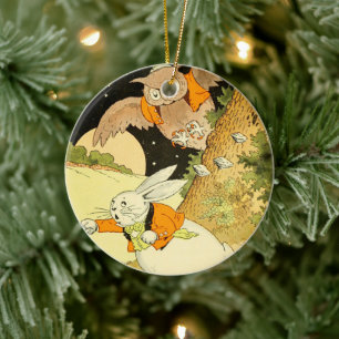 Peter Rabbit Keramik Ornament