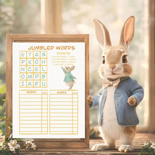 Peter Rabbit Kids Guessing Game (Von Creator hochgeladen)