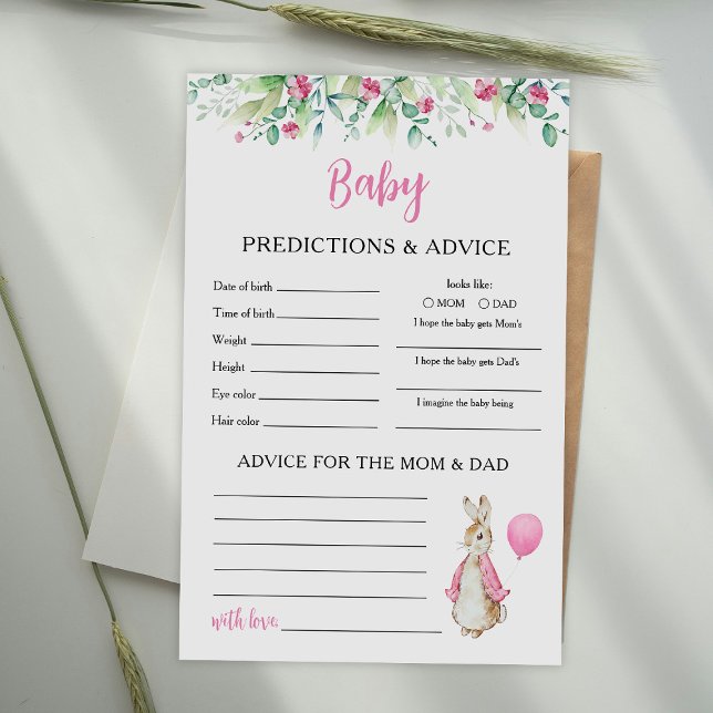 Peter Rabbit Kindervoraussagen und Ratschläge (Von Creator hochgeladen)