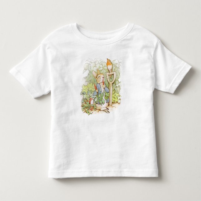 Peter Rabbit Kleinkind T-shirt (Vorderseite)