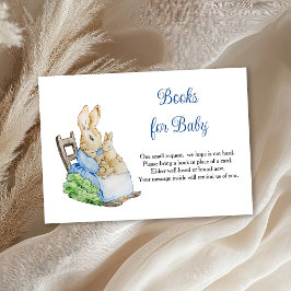 Peter Rabbit Mommy Books for Baby RSVP Card