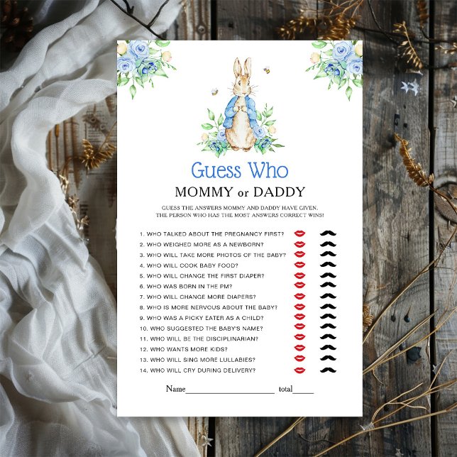 Peter Rabbit Mommy oder Daddy Baby Game (Von Creator hochgeladen)