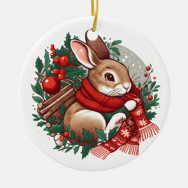 Peter Rabbit Ornament (Vorne)