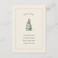 Peter Rabbit Pink Ivory Vintag Baby Book