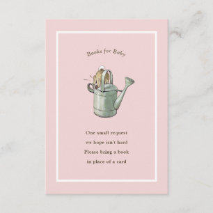 Peter Rabbit Pink Vintages Kinderbuch Begleitkarte