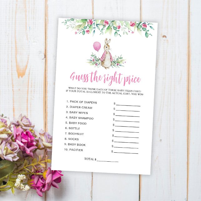 Peter Rabbit rät das Price Baby Duschspiel (Von Creator hochgeladen)