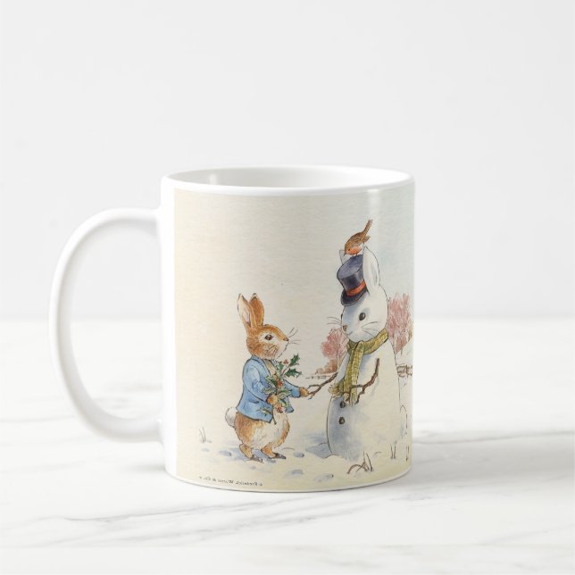 Peter Rabbit (Snowman) Kaffeetasse (Links)