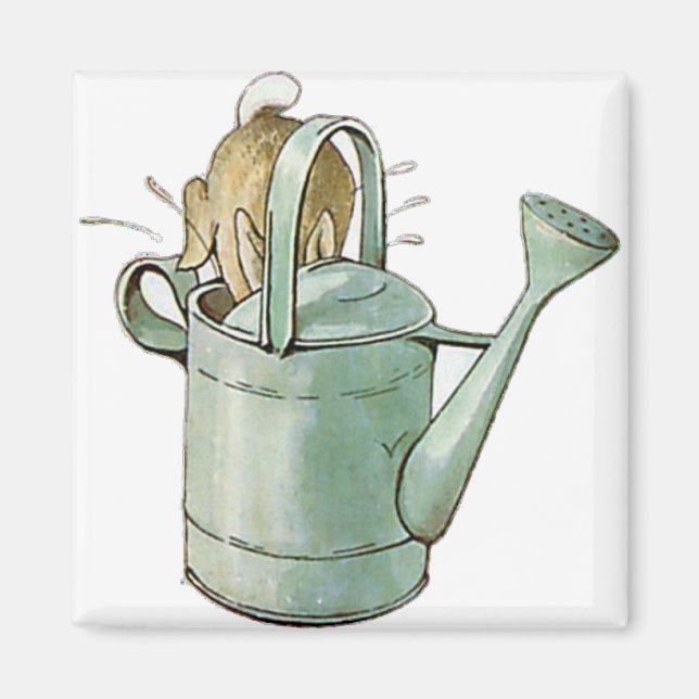 PETER RABBIT tauchte zuerst in die Dose, um sich z Magnet (Vorne)