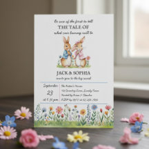 Peter Rabbit Themed Gender Reveal