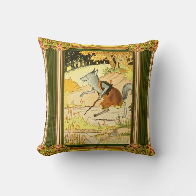 Peter Rabbit Throw Pillow Kissen (Vorderseite)
