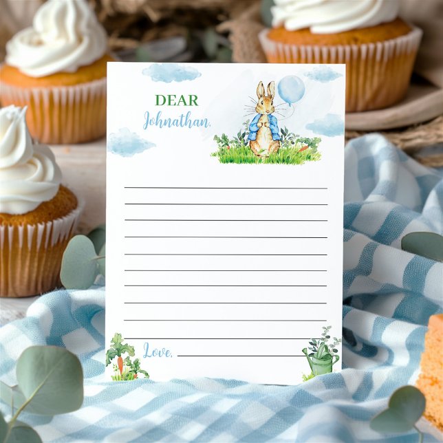 Peter Rabbit Time Capsule Note Card Dankeskarte (Von Creator hochgeladen)