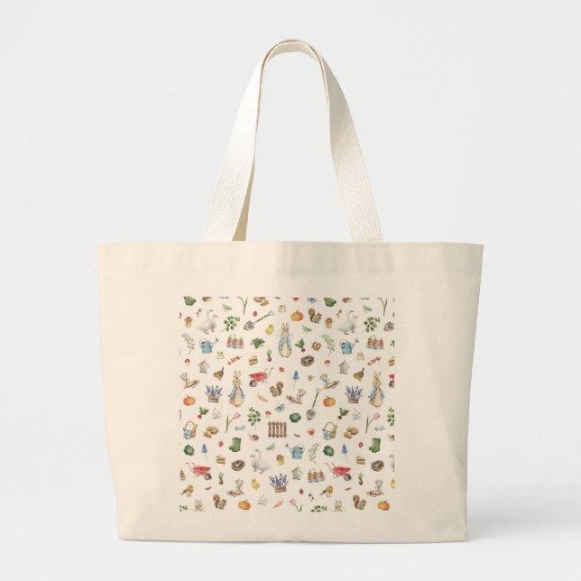 Peter Rabbit Tote Bag Jumbo Stoffbeutel (Vorne)