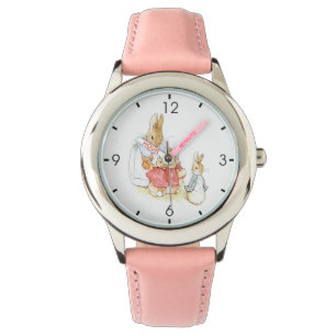 Peter Rabbit und seine Schwestern (von Beatrix Pot Armbanduhr