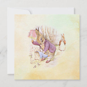 Peter Rabbit Vater und Sohn Karte