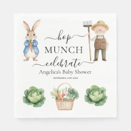 Peter Rabbit Veggies Herr McGreggor Garden Party Serviette