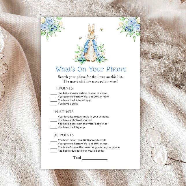 Peter Rabbit Was ist auf deinem Handy Baby Game? (Von Creator hochgeladen)