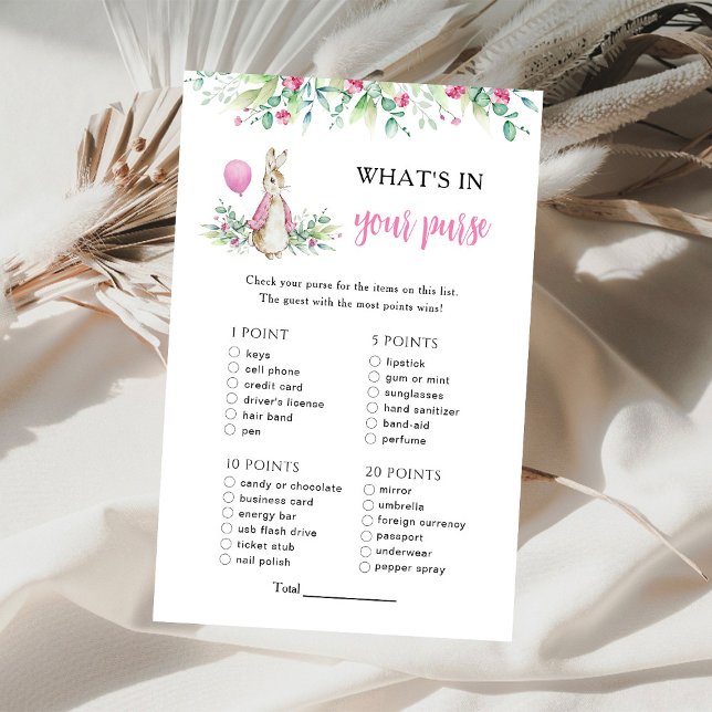 Peter Rabbit Was ist in deinem Purse Baby Game? (Von Creator hochgeladen)