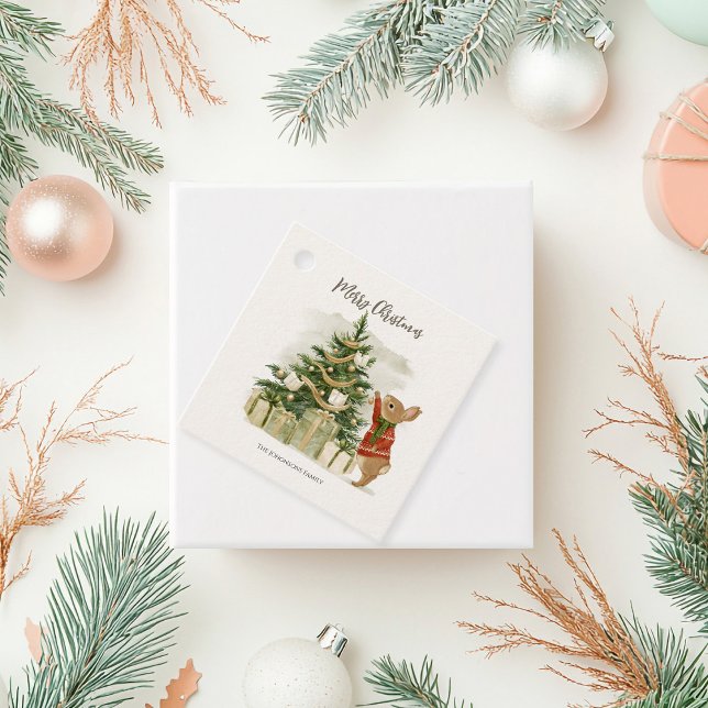 Peter Rabbit Weihnachtsbaum Geschenkanhänger (Von Creator hochgeladen)