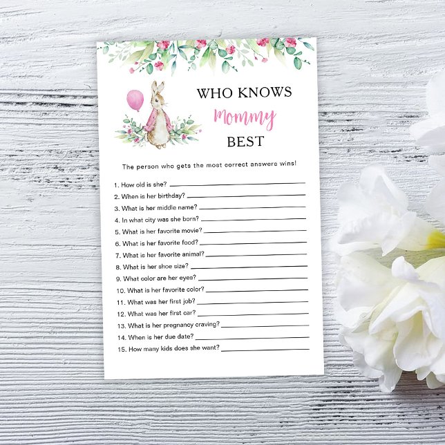 Peter Rabbit Wer Mommy best Game kennt (Von Creator hochgeladen)