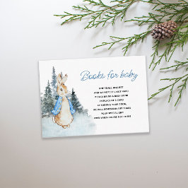 Peter Rabbit Winter Books for Baby Ticket Begleitkarte