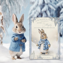 Peter Rabbit Winterurlaub 1. Geburtstag