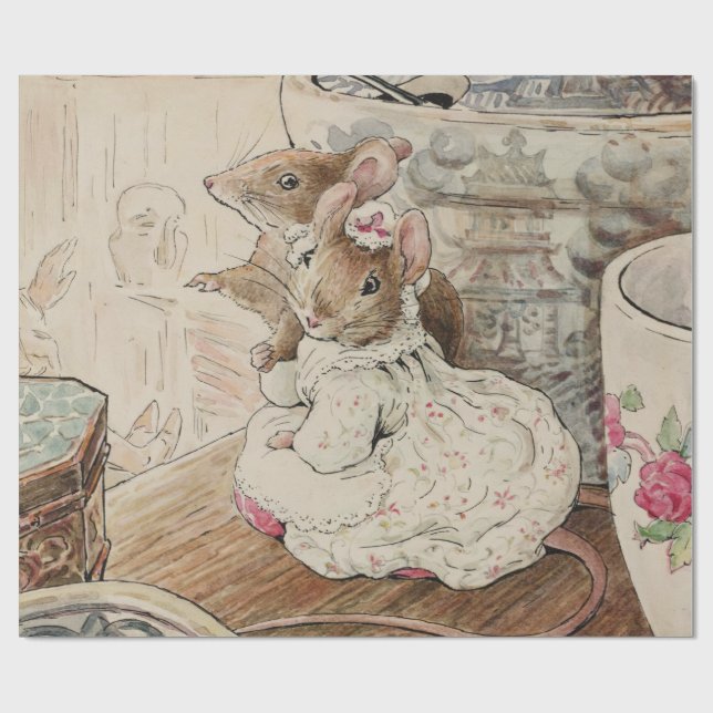 Peter Rabbit Wrapping Paper Geschenkpapier (Flach)