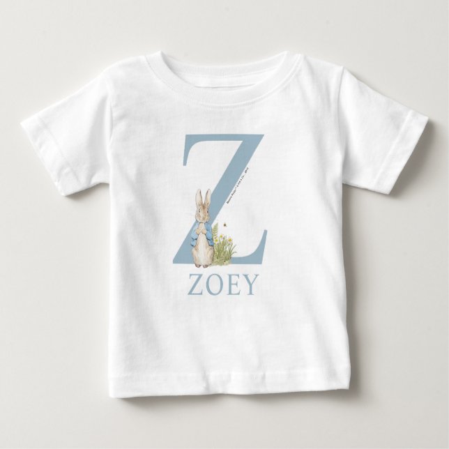 Peter Rabbit| Z für Baby T-shirt (Vorderseite)