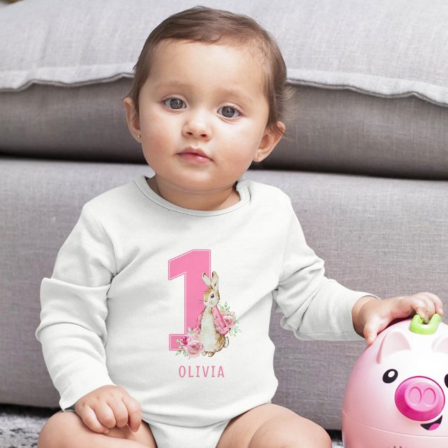 Peter Rabbit zum ersten Mal Kinderkarosserieanzug Baby Strampler (Von Creator hochgeladen)