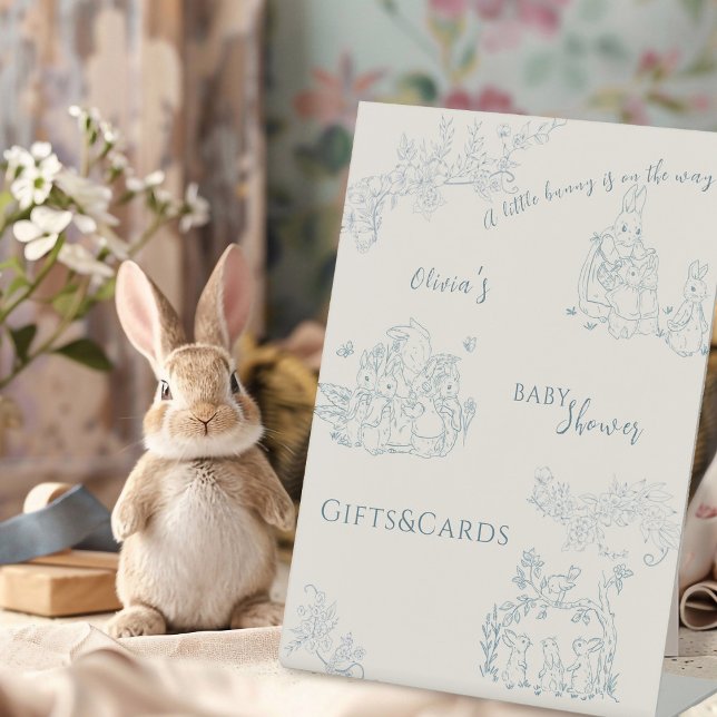 Peter Rabbit's Mama-Duschgeschenk und -karte Sockelschild (Von Creator hochgeladen)