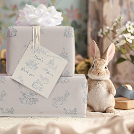 Peter Rabbit's Mutter-Baby-Dusche Geschenkanhänger
