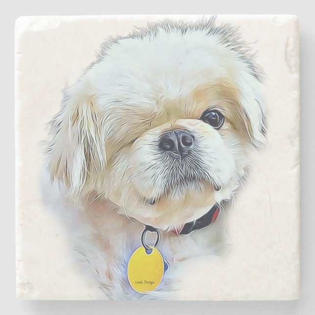 Peter Rottentail Stone Untersetzer (Vorderseite)