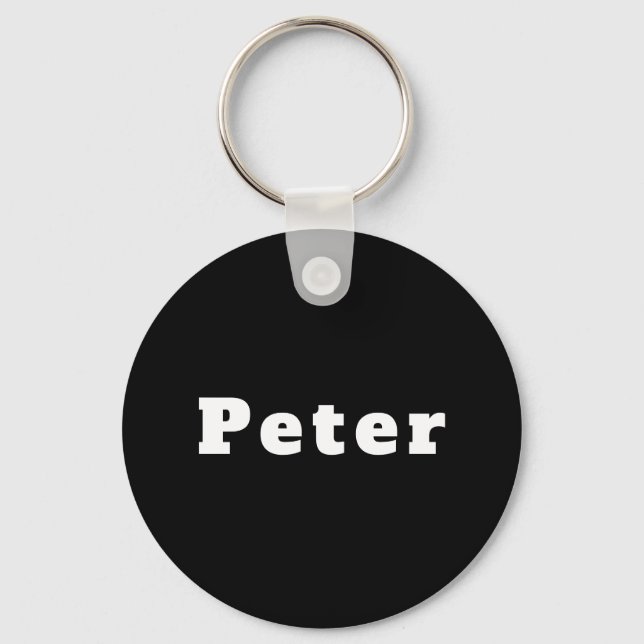 Peter Schlüsselanhänger (Vorderseite)