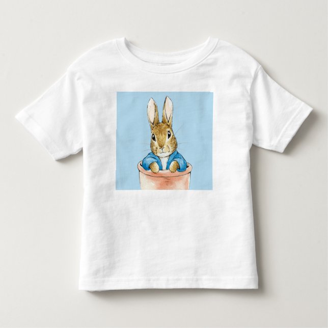 Peter Sitting in Pflanze Pot Kleinkind T-shirt (Vorderseite)