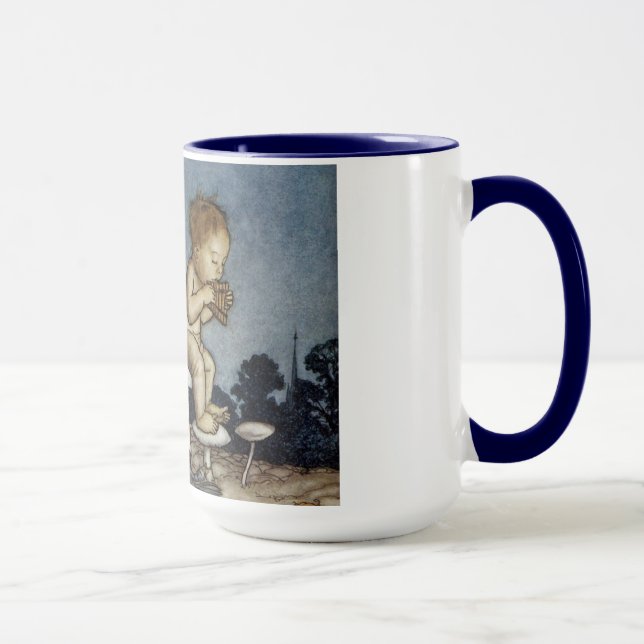 Peter spielte seine Flute Tasse (Rechts)