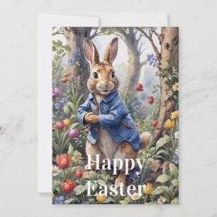 Peter the Oaster Rabbit Happy Oaster Feiertagskarte